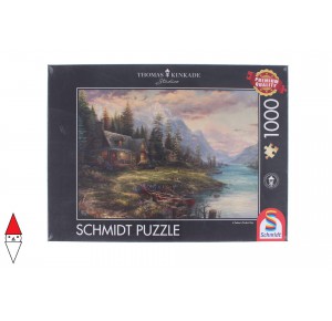 SCHMIDT, , , PUZZLE PAESAGGI SCHMIDT KINKADE AN OUTING ON FATHER S DAY 1000 PZ