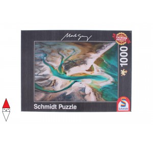 SCHMIDT, , , PUZZLE PAESAGGI SCHMIDT FIUMI E CASCATE FUSION 1000 PZ