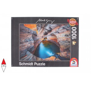 SCHMIDT, , , PUZZLE PAESAGGI SCHMIDT LAGHI INDIGO 1000 PZ