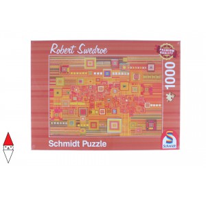 SCHMIDT, , , PUZZLE GRAFICA SCHMIDT COLORI SWEDROE CYBER ANTICS 1000 PZ