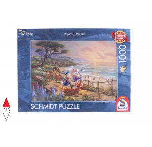 SCHMIDT, , , PUZZLE DISNEY SCHMIDT DONALD AND DAISY A DUCK DAY AFTERNOON 1000 PZ