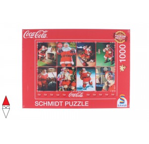 SCHMIDT, , , PUZZLE TEMATICO SCHMIDT VINTAGE COCA COLA SANTA CLAUS 1000 PZ