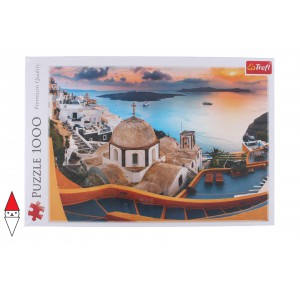 TREFL, , , PUZZLE PAESAGGI TREFL MARE E OCEANO FAIRYTALE SANTORINI 1000 PZ