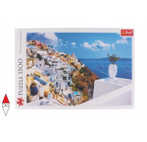 TREFL, , , PUZZLE PAESAGGI TREFL MARE E OCEANO SANTORINI, GREECEEUR 1500 PZ