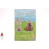UMBUM, 151, 4627081550055, PUZZLE 3D UMBUM ARCHITECTURE CHIESA DELLA TRASFIGURAZIONE KIZHI ISLAND 151