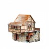 UMBUM, 24502, 4627081555388, PUZZLE 3D UMBUM CITTA MEDIOEVALE  MULINO AD ACQUA INVERNALE 24502