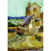 GRAFIKA, Grafika-00063, 3663384000638, PUZZLE ARTE GRAFIKA VINCENT VAN GOGH LE VIEUX MOULIN IMPRESSIONISMO 1000 PZ