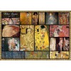 GRAFIKA, Grafika-00838, 3663384008382, PUZZLE ARTE GRAFIKA COLLAGE GUSTAV KLIMT PITTURA 1900 1000 PZ