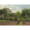 GRAFIKA, Grafika-02034, 3663384020346, PUZZLE ARTE GRAFIKA PISSARRO LE JARDIN DE L ARTISTE IMPRESSIONISMO 1000 PZ