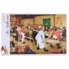 GRAFIKA, Grafika-00679, 3663384006791, PUZZLE ARTE GRAFIKA BRUEGHEL PIETER BANCHETTO NUZIALE PITTURA FIAMMINGA 1000 PZ