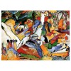 DTOYS, Dtoys-72849-KA01-(72849), 5947502872849, PUZZLE ARTE DTOYS PITTURA 1900 KANDINSKY VASSILY COMPOSIZIONE II 1000 PZ