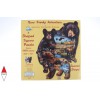 SUNSOUT, Sunsout-95732, 796780957329, PUZZLE SAGOMATO SUNSOUT ORSI FISHER BEAR FAMILY ADVENTURE 1000 PZ