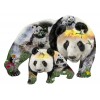 SUNSOUT, Sunsout-96043, 796780960435, PUZZLE SAGOMATO SUNSOUT PANDA ZAMOYSKI PANDA-MONUIM 1000 PZ