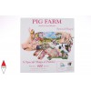 SUNSOUT, Sunsout-97077, 796780970779, PUZZLE SAGOMATO SUNSOUT MAIALI PIG FARM 800 PZ