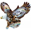 SUNSOUT, Sunsout-95639, 796780956391, PUZZLE SAGOMATO SUNSOUT AQUILE LORI SCHORY EAGLE EYE 1000 PZ