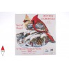 SUNSOUT, Sunsout-97189, 796780971899, PUZZLE SAGOMATO SUNSOUT STAGIONI INVERNO UCCELLI WINTER CARDINALS 800 PZ