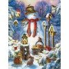 SUNSOUT, Sunsout-59780, 796780597808, PUZZLE TEMATICO SUNSOUT NATALE  WILDERNESS SNOWMAN 500 PZ