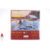 SUNSOUT, Sunsout-52766, 796780527669, PUZZLE PAESAGGI SUNSOUT NEVE INVERNO LOG CABIN 550 PZ