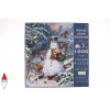 SUNSOUT, Sunsout-59796, 796780597969, PUZZLE TEMATICO SUNSOUT NATALE LIZ GOODRICK DILLON WINTER CABIN SNOWMAN 1000 PZ