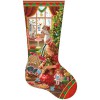 SUNSOUT, Sunsout-97111, 796780971110, PUZZLE SAGOMATO SUNSOUT NATALE CALZA A GIRLS STOCKING 800 PZ