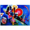 EUROGRAPHICS, Eurographics-6000-1897, 628136618977, PUZZLE ARTE EUROGRAPHICS KANDINSKY NEL BLU PITTURA 1900 1000 PZ