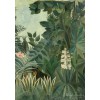 GRAFIKA, Grafika-01757, 3663384017575, PUZZLE ARTE GRAFIKA ROUSSEAU LA JUNGLE EQUATORIALE 1909 PITTURA 1800 1000 PZ