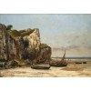 GRAFIKA, Grafika-01158, 3663384011580, PUZZLE ARTE GRAFIKA GUSTAVE COURBET PLAGE DE NORMANDIE PITTURA 1800 1000 PZ