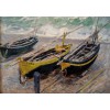 GRAFIKA, Grafika-00045, 3663384000454, PUZZLE ARTE GRAFIKA CLAUDE MONET TROIS BATEAUX DE PECHE IMPRESSIONISMO 1000 PZ