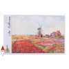 GRAFIKA, Grafika-00053, 3663384000539, PUZZLE ARTE GRAFIKA CLAUDE MONET TULIPES DES PAYS-BAS IMPRESSIONISMO 1000 PZ
