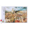 GRAFIKA, Grafika-00701, 3663384007019, PUZZLE ARTE GRAFIKA BRUEGHEL SALITA AL CALVARIO PITTURA FIAMMINGA 1000 PZ