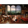 GRAFIKA, Grafika-00713, 3663384007132, PUZZLE ARTE GRAFIKA BRUEGHEL I E RUBENS HEARING PITTURA FIAMMINGA 1000 PZ