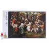 GRAFIKA, Grafika-00715, 3663384007156, PUZZLE ARTE GRAFIKA BRUEGHEL DANZA DI CONTADINI PITTURA FIAMMINGA 1000 PZ