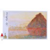 GRAFIKA, Grafika-00043, 3663384000430, PUZZLE ARTE GRAFIKA MONET MEULES SOLEIL COUCHANT IMPRESSIONISMO 1000 PZ