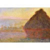 GRAFIKA, Grafika-00043, 3663384000430, PUZZLE ARTE GRAFIKA MONET MEULES SOLEIL COUCHANT IMPRESSIONISMO 1000 PZ