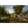 DTOYS, DToys-73778-BR02-(75253), 5947502875253, PUZZLE ARTE DTOYS BRUEGHEL INGRESSO DEGLI ANIMALI NELL ARCA DI NOE 1000 PZ