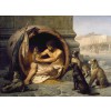 DTOYS, Dtoys-72726-GE04, 5947502875017, PUZZLE ARTE DTOYS JEAN-LEON GEROME : DIOGENE 1860 PITTURA 1800 1000 PZ