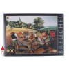 DTOYS, DToys-66947-BR02-(70029), 5947502870029, PUZZLE ARTE DTOYS BRUEGHEL PIETER IL GIOVANE ESTATE PITTURA FIAMMINGA 1000 PZ