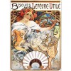 DTOYS, DToys-66930-MU04-(70098), 5947502870098, PUZZLE GRAFICA DTOYS MUCHA BISCUITS LEFEVRE-UTILE STAMPE VINTAGE 1000 PZ