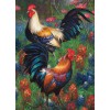 COBBLE HILL, Cobble-Hill-80217, 625012802178, PUZZLE ANIMALI COBBLE HILL / OUTSET MEDIA ROOSTERS GALLI GALLI 1000 PZ