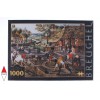 DTOYS, Dtoys-66947-BR01-(66947), 5947502874171, PUZZLE ARTE DTOYS BRUEGHEL IL GIOVANE PRIMAVERA PITTURA FIAMMINGA 1000 PZ