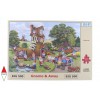 THE HOUSE OF PUZZLES, The-House-of-Puzzles-4746, 5060002004746, PUZZLE TEMATICO THE HOUSE OF PUZZLES GNOMI PEZZI XXL GNOME E AWAY 500 PZ