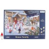 THE HOUSE OF PUZZLES, The-House-of-Puzzles-4258, 5060002004258, PUZZLE TEMATICO THE HOUSE OF PUZZLES NATALE SNOW FAMILY 1000 PZ