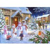 THE HOUSE OF PUZZLES, The-House-of-Puzzles-4258, 5060002004258, PUZZLE TEMATICO THE HOUSE OF PUZZLES NATALE SNOW FAMILY 1000 PZ