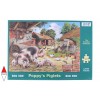 THE HOUSE OF PUZZLES, The-House-of-Puzzles-3534, 5060002003534, PUZZLE ANIMALI THE HOUSE OF PUZZLES CAMPAGNA PEZZI XXL POPPYS PIGLETS 500PZ