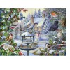 THE HOUSE OF PUZZLES, The-House-of-Puzzles-2247, 5060002002247, PUZZLE ANIMALI THE HOUSE OF PUZZLES UCCELLI PEZZI XXL WINTER BIRDS 500PZ