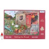 THE HOUSE OF PUZZLES, The-House-of-Puzzles-4555, 5060002004555, PUZZLE ANIMALI THE HOUSE OF PUZZLES GALLI PEZZI XXL RULING THE ROOST 500PZ
