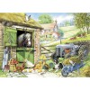 THE HOUSE OF PUZZLES, The-House-of-Puzzles-1394, 5060002001394, PUZZLE PAESAGGI THE HOUSE OF PUZZLES CAMPAGNA PEZZI XXL DOWN ON THE FARM 250PZ