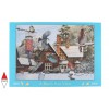 THE HOUSE OF PUZZLES, The-House-of-Puzzles-0304, 5060002000304, PUZZLE TEMATICO THE HOUSE OF PUZZLES STAGIONI INVERNO A BIRDS EYE VIEW 1000 PZ