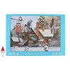 THE HOUSE OF PUZZLES, The-House-of-Puzzles-0304, 5060002000304, PUZZLE TEMATICO THE HOUSE OF PUZZLES STAGIONI INVERNO A BIRDS EYE VIEW 1000 PZ