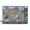 THE HOUSE OF PUZZLES, The-House-of-Puzzles-4975, 5060002004975, PUZZLE ANIMALI THE HOUSE OF PUZZLES PECORE EARLY LEARNING 1000 PZ